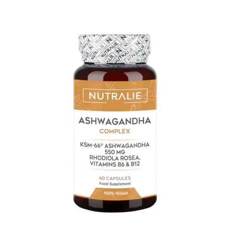 NUTRALIE ASHWAGANDHA KSM-66+RODIOLA COMPLEX 60 CAP