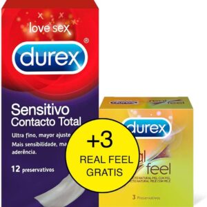 DUREX PROFILACTICO C/ TOTAL12 REALFEEL3