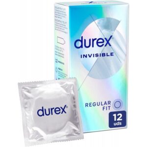 DUREX PROFILACTICO INVISIBLE LUBRIC 12 UN