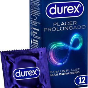 DUREX PROFILACTICO PERFORM EASY PLACER PROLONG 12U