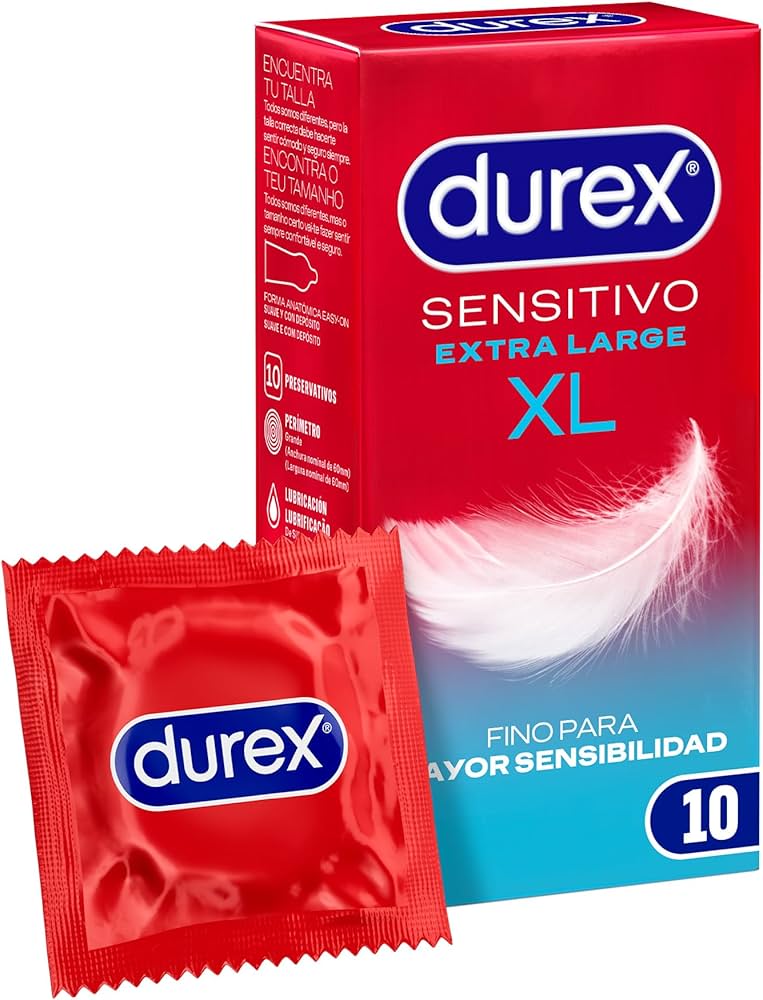 DUREX PROFILACTICO SENSITIVO SUAVE XL 10