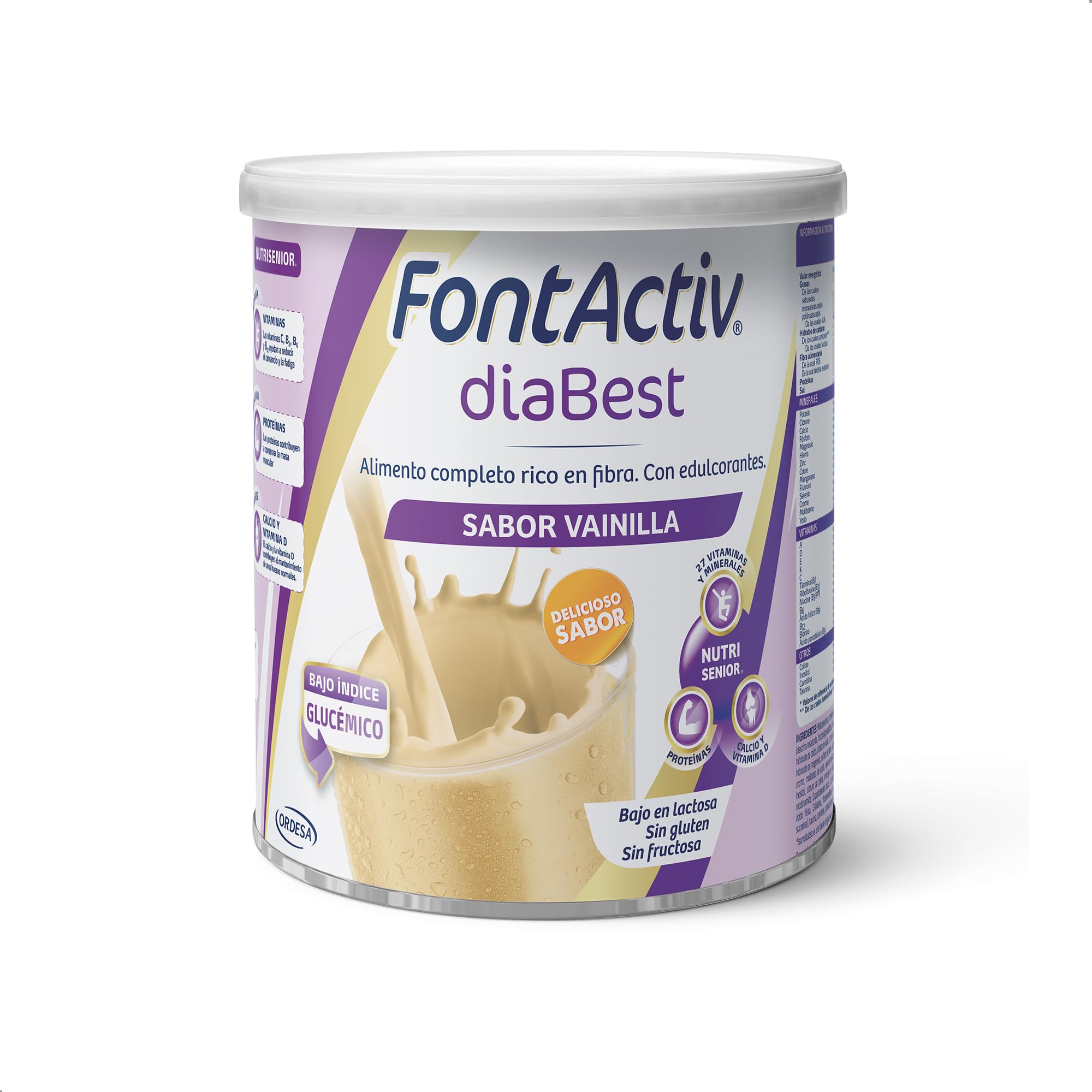 FONTACTIV DIABEST SABOR VAINILLA 400 G