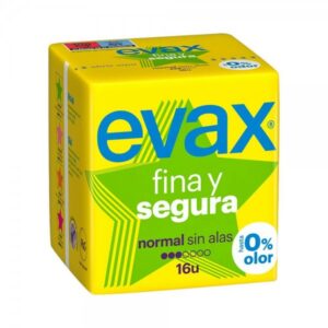 EVAX COMPRESA HIG FINA Y SEGURA NORMAL 16 U
