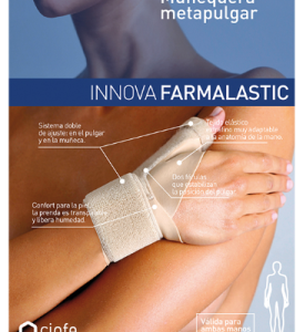 FARMALASTIC INNOVA MUÑEQUERA METAPULGAR T1