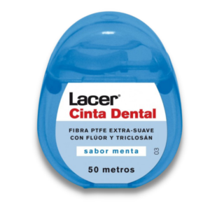 LACER CINTA DENTAL FLUOR Y TRICLOSAN 50M