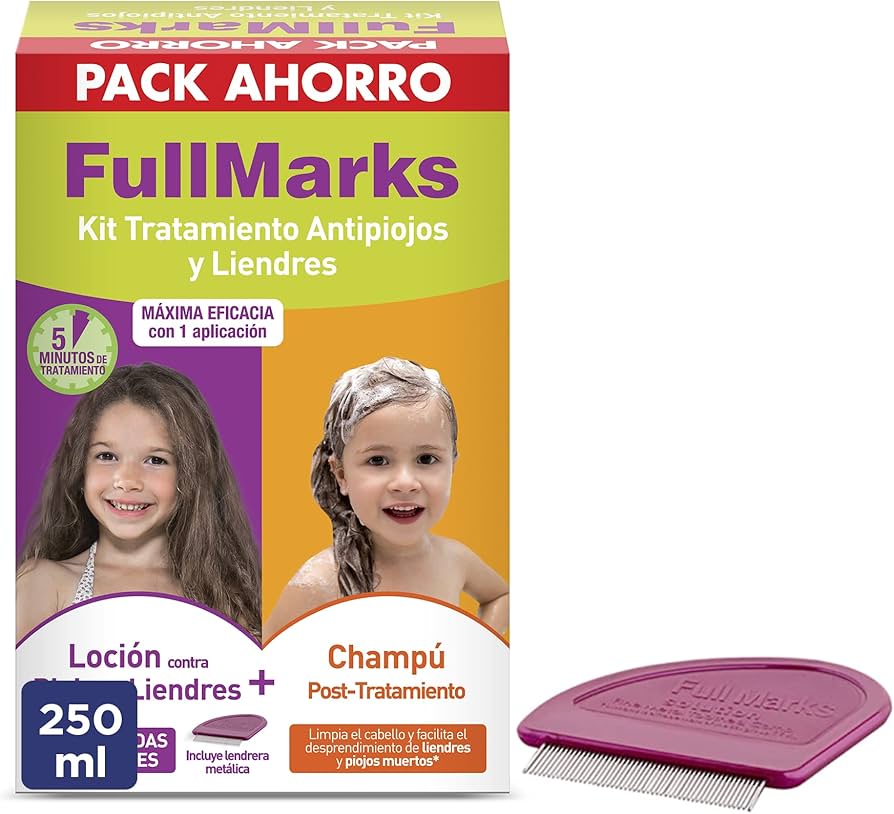 FULLMARKS KIT CHAM+SOL PEDICUL 100+150 ML