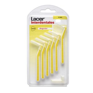 LACER CEPILLO INTERDENTAL FINO ANGU AMARILLO 6 U