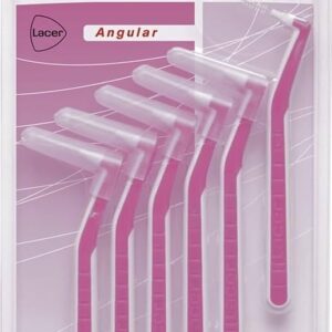 LACER CEPILLO INTERDENTAL ULTRAFINO ANGU ROSA 6 U