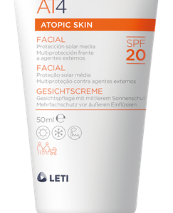 LETI AT4 ATOPIC SKIN CREMA FACIAL SPF 20 50 ML TUBO