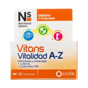 NS VITANS VITALIDAD A-Z 30 COMP