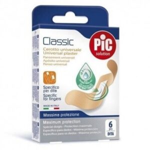 PIC CLASSIC CON BACTERICIDA APOSITO ADHESIVO DEDOS 6 UNIDADES