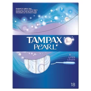 TAMPAX TAMPON PEARL LITES 18 U