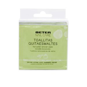 BETER TOALLITAS QUITAESMALTE NAIL CARE 10 UN